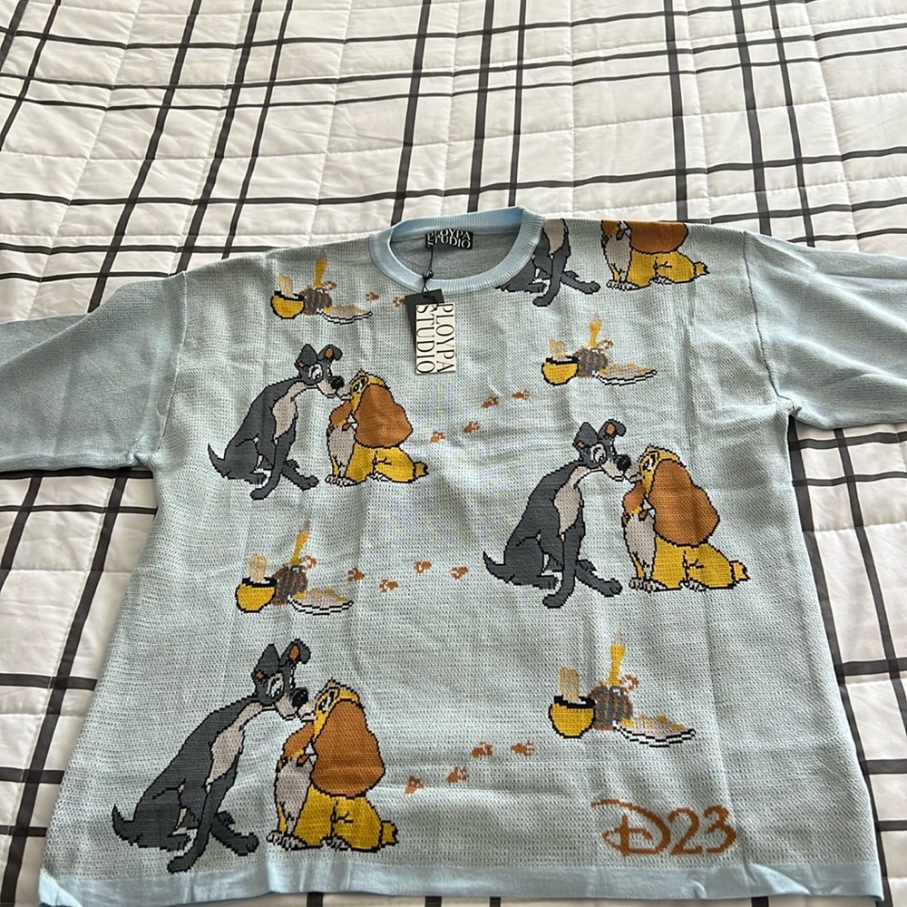 Disney lady and the trump shirt